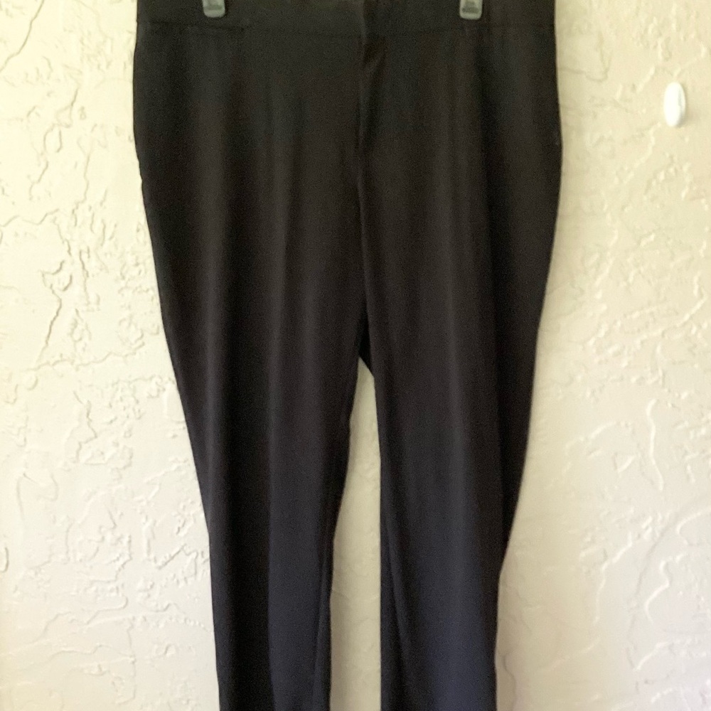 Pants Classic Black Catherine’s Right Fit Moderately Curvy20W Straight Leg - Picture 2 of 16